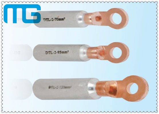 Κίνα Αλουμίνιο χαλκού που συνδέει την τελική (τύπος dtl-2) διάμετρο 13mm dtl-2-120 τρυπών Lugs χάλκινων καλωδίων προμηθευτής