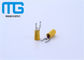 SV5.5 το ηλεκτρικό μονωμένο φτυάρι χαλκού μόνωσε καλυμμένο κίτρινο PVC χρώματος TU-JTK τερματικών καλωδίων το κασσίτερος προμηθευτής