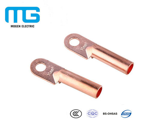 Lugs χάλκινων καλωδίων τύπων της DT, 16mm - 100mm κονσερβοποιημένα lugs χαλκού προμηθευτής