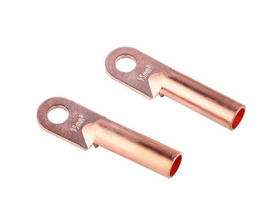 Lugs χάλκινων καλωδίων τύπων της DT, 16mm - 100mm κονσερβοποιημένα lugs χαλκού προμηθευτής